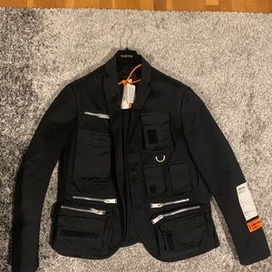 Heron Preston Nylon Blazer sz 46